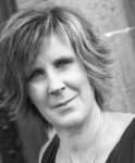 b/w photo of thea atkinson